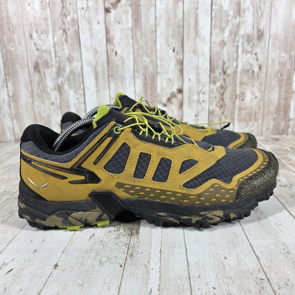 Salewa MS Ultra Train Mens 10.5 Zion Monster Trail Running Shoes  Yellow